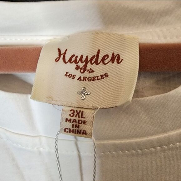 Hayden Love Flocked T Shirt                                                  491 - Picture 6 of 9